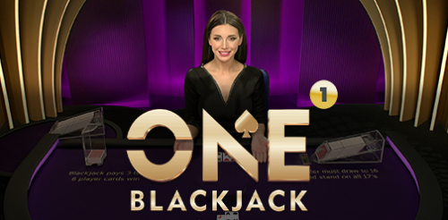 Live dealer casino game tile used in our site reviews